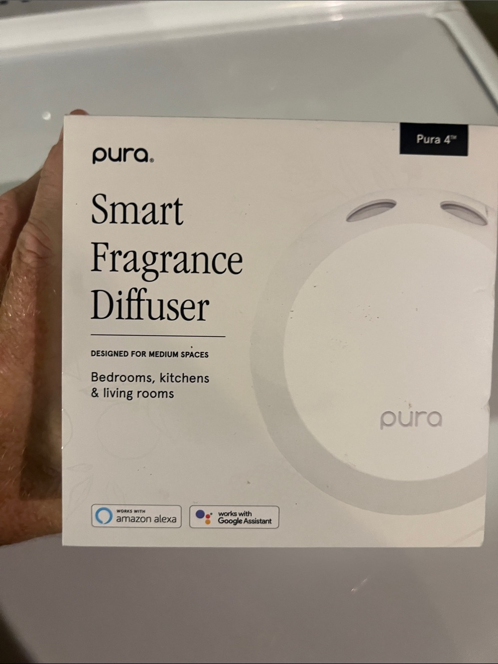 Pur Smart Fragrance Diffuser -plus one white tea refill